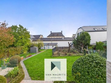Situated in the heart of Mamer, in a quiet and sought-after residential area, this charming attached house offers a total area of approximately 210 m², including 155 m² of living space. Built in 2001 and fully renovated in 2023, it is appealing with its beautiful volumes, functional layout, and south-facing garden of approximately 200 m². 
Set on a generous plot, this house also has a strong potential for expansion, offering multiple development possibilities to suit your lifestyle projects.

Property composition: 
Ground floor:
Welcoming entrance hall 
Fully equipped and fitted kitchen (stove, oven, microwave, refrigerator, hood, storage units, countertop), with direct access to a terrace ideal for outdoor dining 
Cozy dining room 
Bright living room 
Shower room 
Multifunctional room currently set up as a laundry and gym (possible office, workshop, or guest room) 
1st floor:
Three bedrooms 
Shower room 
Hall with access to a second terrace, perfectly oriented to enjoy the sun 
Garden level:
Private garage 
Additional storage spaces 
Exteriors:
Enclosed garden of ± 200 m², south-facing, enhanced by a solid barbecue 
Ideal space for family or friendly gatherings, in a convivial atmosphere 
Two well-oriented terraces 

Comfort and amenities:
Floor coverings: tiles and parquet 
PVC joinery with double glazing + Velux 
Electric heating with radiators (gas connection possible) 
Ventilation 
Energy certification: in progress 

Ideal location:
Located in the center of Mamer, the house benefits from immediate proximity to all amenities: 
Schools, daycares, university 
Shops, restaurants, parks 
Public transport (bus, train) 
European institutions 
Quick access to highways 
Sports centers and clubs 

For more information or to arrange a visit, please contact:
Alexandre Apolinario 
+ 352 621 198 891 
alexandre@vanmaurits.lu