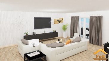 ** APPARTEMENT 1 CHAMBRE À VENDRE **

-- FR -- 

** RÉSIDENCE **
Cette belle résidence à Kayl en nouvelle construction offrira 7 unités reparties sur 4 étages. Le projet répond à la fois aux hautes exigences d’architecture moderne et fonctionnelle ainsi qu’aux critères énergétiques actuels.
Classe énergétique: A
Classe d’isolation: A
Classe de performance environnementale: A

Kayl se situe à environ 5 minutes d’Esch-sur-Alzette, à 10 minutes de Belval et à 20 minutes du Luxembourg Centre-Ville. La gare est à seulement 6 minutes à pied de l’immeuble. 

** APPARTEMENT **
Cet appartement situé au deuxième étage offre une surface totale de 74.96m2, dont une surface habitable de 63.20m2 et deux balcons (4.58m2 + 7.18m2).

Il est composé d’un hall d’entrée, d’un séjour avec une cuisine ouverte, une chambre et une salle de bains. Le bien est complété par une cave privative, inclus dans le prix de vente. 

Situation: Centre du Kayl
Transport publics: Arrêt de bus à moins de 2min / Gare d’environ 6min à pied
Accès autoroute A3/A13 à moins de 3min
Disponibilité: 2ème semestre 2021
Emplacement de parking intérieur en supplément au prix de 25'000 €.
Possibilité d’acheter un double emplacement intérieur (en bande): 40'000 €.

Les prix indiqués comprennent la TVA à 3% (sous réserve d'acceptation par l'administration de l'enregistrement).

Pour tout complément d'information, contactez-nous au tél.: +352 621 139 988 ou par mail info@fn-promotion.lu. 
Réf agence : KRDC12-1ER63


-- DE –

** RESIDENZ **
Dieser Neubau einer Residenz in Kayl bietet 7 Einheiten auf vier Etagen. Das Projekt erfüllt sowohl die hohen Anforderungen moderner und funktionaler Architektur als auch die aktuell höchsten Energiekriterien.
Energieklasse: A / Isolationsklasse: A / Umweltleistungsklasse: A

Kayl liegt etwa 5 Minuten von Esch-sur-Alzette, 10 Minuten von Belval und 20 Minuten von Luxemburg «Centre-Ville» entfernt. Der Bahnhof ist nur 6 Gehminuten vom Gebäude entfernt.

** WOHNUNG **
Die Wohnung liegt auf dem 2. Stockwerk und bietet eine Gesamtfläche von 74.96m2, davon sind 63.20 Wohnfläche und zwei Balkons von jeweils 4.58m2 und 7.18m2. 

Die Wohnung setzt sich folgend zusammen: einem großen Wohnzimmer mit offener Küche, ein Schlafzimmer und einem Badezimmer. Durch einen Keller wird diese Wohnung vervollständigt, dieser ist im Preis enthalten.

Lage: Kayl Zentrum
Öffentliche Verkehrsmittel: Bushaltestelle weniger als 2 Gehminuten / Bahnhof ca. 6 Gehminuten
Autobahnanbindung: A3 / A13 sind 3 min entfernt.
Verfügbarkeit: 2. Semester 2021
Garagenstellplatz kostet weitere 25’000€
Ein doppelter Garagenstellplatz kostet weitere 40’000€

Die angegebenen Preise enthalten 3% Mehrwertsteuer (vorbehaltlich der Annahme durch die Registrierungsverwaltung).

Für weitere Informationen kontaktieren Sie uns telefonisch unter +352 621 139 988 oder per E-Mail unter info@fn-promotion.lu

Referenz : KRDC12-1ER63

