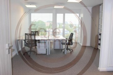 Nous avons le plaisir de vous proposer à la location des bureaux neufs, bien meublés, avec cuisine - toilettes et salles de réunion.

Le plus grand atout de ces bureaux est sa localisation proche de la Gare de Luxembourg, des axes routiers et de nombreuses commodités.

Plans et renseignements sur demande.

Frais d'agence à la charge de la partie Locataire : 1 mois de loyer + 17% TVA.

Pour plus de renseignements, veuillez contacter l'agence.<br />Wir freuen uns Ihnen neue gut eingerichtete Büros mit Küche - Toiletten und Tagungsräumen zur Miete anzubieten.

Der größte Pluspunkt dieser Büros ist die Lage in der Nähe des Gare de Luxembourg, der Straßen und der zahlreichen Annehmlichkeiten.

Pläne und Informationen auf Anfrage.

Agenturkosten zu Lasten des Mieterteils : 1 Monat Miete + 17% MwSt.

Für weitere Informationen wenden Sie sich bitte an die Agentur.<br />We are pleased to propose you new well furnished offices to rent with kitchen - toilets and meeting rooms.

The major asset of these offices is the localisation near the Luxembourg train station, highways and many amenities.

Plans and information on request.

Agency fees payable by the Tenant : 1 month's rent + 17% VAT.

For more information, please contact the agency.