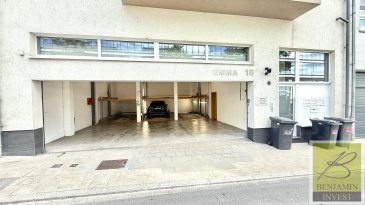 À VENDRE: 2 EMPLACEMENTS LIFT À LUXEMBOURG-GARE
Rue du Laboratoire, Luxembourg-Gare

RARE SUR LE MARCHÉ 
2 EMPLACEMENTS DE PARKING À VENDRE

Nous proposons à la vente deux emplacements de stationnement de type « lift », idéalement situés Rue du Laboratoire, au coeur du quartier Gare de Luxembourg.
Prix : 50.000 € par emplacement
Les deux emplacements sont disponibles à l'achat séparément ou ensemble.

Les emplacements bénéficient d'un accès facile et pratique. Une télécommande est disponible pour l'accès au système de stationnement, offrant une utilisation simple et confortable au quotidien.

UN EMPLACEMENT PRIVILÉGIÉ
La Rue du Laboratoire bénéficie d'une situation particulièrement intéressante, à proximité immédiate de nombreux pôles professionnels, administratifs, hôteliers et sportifs :
- CFL ? Direction générale / siège des CFL
- ArcelorMittal
- Chambre des salariés du Luxembourg
- Ville de Luxembourg et services communaux
- Administrations et services publics
- Laboratoire National de Santé
- Sofitel Luxembourg Le Grand Ducal
- Novotel Luxembourg Centre
- Proximité de la Gare de Luxembourg
- Stade Camille Polfer ? Racing FC Union Lëtzebuerg

Cette localisation est particulièrement adaptée aux personnes travaillant dans le quartier Gare, aux résidents du secteur ainsi qu'aux professionnels recherchant une place de stationnement privée et facilement accessible.



FOR SALE: 2 PARKING SPACES IN LUXEMBOURG-GARE
Rue du Laboratoire, Luxembourg-Gare

A RARE OPPORTUNITY ON THE MARKET 
2 PARKING SPACES FOR SALE

We are offering for sale two ?lift-type? parking spaces, ideally located on Rue du Laboratoire, in the heart of the Gare district of Luxembourg.
Price: €50,000 per space
Both spaces are available for purchase separately or together.

The spaces offer easy and convenient access. A remote control is provided for access to the parking system, ensuring simple and comfortable daily use.

A PRIME LOCATION
Rue du Laboratoire enjoys a particularly attractive location, in the immediate vicinity of numerous business, administrative, hospitality, and sports centers:
? CFL ? General Management / CFL Headquarters
? ArcelorMittal
? Luxembourg Chamber of Employees
? City of Luxembourg and municipal services
? Government agencies and public services
? National Health Laboratory
? Sofitel Luxembourg Le Grand Ducal
? Novotel Luxembourg Centre
? Close to Luxembourg Train Station
? Camille Polfer Stadium ? Racing FC Union Lëtzebuerg

This location is particularly well-suited for people working in the Gare district, residents of the area, and professionals looking for a private and easily accessible parking space.