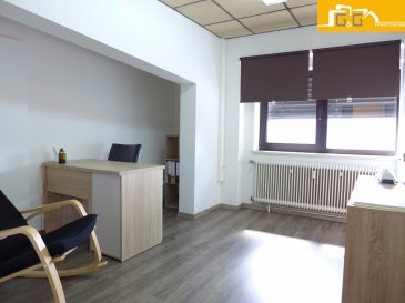 Beau bureau non meublé de +- 9 m2 au 1er étage d’un Business Center dans une zone d’activité à Howald proche de toutes commodités. 

Ce bien se compose de : 

- 1 beau bureau de 9 m2 
- 1 WC commun au 1er étage
- 1 Kitchenette commune au 1er étage
- 1 Emplacement extérieur 
- Loyer : 500 € par mois charges comprises (chauffage, eau et électricité)
- Libre de suite

N'attendez plus, contactez-nous par mail sur info@gng.lu ou au 621 366 377.

Découvrez toutes nos offres sur www.gng.lu