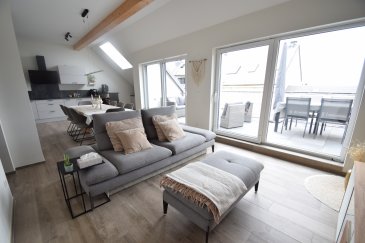 En Exclusivité ImmoHouse vous propose ce superbe appartement 2 chambres de CONSTRUCTION 2021 classe energetique A-B idéalement situé à Rodange dans la commune de Pétange.

Au troisième étage d'une résidence soignée avec ascenseur ce bel appartement lumineux de 109,25m² se compose de:

-Un agréable hall d'entrée avec rangement  
-Un grand salon/salle à manger lumineux avec terrasse  
-Une cuisine équipée ouverte sur la pièce de vie  
-Deux grandes chambres à coucher  
-Une salle de douche avec wc  
-Un wc séparé  
-Une buanderie privative  

A cela s'ajoutent:  
-Deux parkings intérieurs privatifs  
-Une cave privative  
-Une buanderie  

Contactez nous pour plus d'informations.
