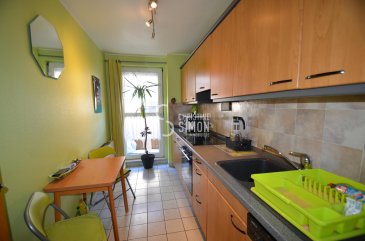 L'Agence immobilière Christine SIMON, vous invite à découvrir en exclusivité ce bel appartement à Dudelange de 67,25 m2 au premier étage d'une Résidence remise à neuve en 1991 après première construction.
A quelques minutes l'autoroute , écoles et centre ville de Dudelange.
L'appartement sera idéal pour un investisseur car il est loué actuellement au prix de 1020 € plus charges locative qui sont de 135 €.
Disponibilité pour un privé à convenir.
Les visites se font le lundi ou le jeudi suivant accord de la locataire.

L'appartement au premier étage se compose comme suit:
Hall d'entrée, double séjour, salon avec accès au balcon, cuisine équipée indépendante, toilette séparée, hall de nuit, une chambre à coucher et une salle de bains.
Au sous-sol une une cave de 5,30 m2. 
Un local séchoir commun  complète cet appartement.
L'appartement est disponible immédiatement pour un investisseur et à convenir pour un privé.
Passeport énergétique F-F, la chaudière est au gaz de environ 2009 et bien entendu les révisions et maintenance régulières et les fenêtres sont du double vitrage.

Les charges propriétaire sont à 200 € par mois incluant les charges locatives..
Les honoraires d'agence sont pris en charge par le propriétaire.

Si maintenant vous êtes persuadé d'avoir trouvé votre nouveau chez vous, n'hésitez pas et contactez Christine SIMON, pour de plus amples renseignements ou une visite , Tel: 621 77 88 30 tel: 26 53 00 30 1 ou par mail à  info@christinesimon.lu.
Au plaisir de vous voir.

Nous sommes en permanence à la recherche des biens pour nos clients solvables, actuellement nous sommes à la recherche de locations pour nos clients, donc si vous désirez vendre ou louer appelez l'agence immobilière Christine SIMON.

La commission de vente est aux frais du vendeur.