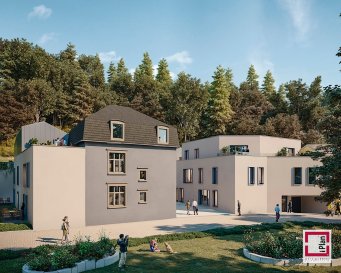 NEY-IMMOBILIERE vous propose en vente un appartement-duplex (0-04/1-04) dans la nouvelle résidence LE FAUBOURG en futur construction à Neudorf, il sera composé comme suit; hall d'entrée, 1ch à c,1 salle de douche, séjour avec cuisine ouverte, terrasse, wc séparé, cave et un emplacement de parking intérieur.
En matière d’enseignement, Neudorf dispose d’une école primaire, d’un foyer scolaire et de plusieurs crèches. Divers lycées se trouvent à 3–7,5 km de la résidence.
Au niveau transports, on retrouve deux stations vel’OH! et trois arrêtsde bus à quelques pas de la résidence:
«Kierch», «Brasserie» et «Huesegrëndchen». Ces arrêts sont fréquentés par les lignes de bus suivantes:
7 (Verlorenkost – Kirchberg)
9 (Gare – Waassertuerm)
25 (Hamm rue de Bitbourg – Dommeldange Gare)
CN1 (Hollerich P+R Bouillon – Waassertuerm)
L’avenue John F. Kennedy permet un accès direct aux
grandes autoroutes A1 direction Trèves / A3 Metz / A6
Arlon et A7 Route du Nord.