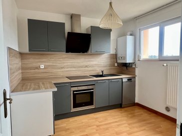 Appartement Homecourt 3 pièce(s). Idéal investisseur, bon rendement locatif!
Appartement de type F3 avec garage entièrement rénové.
Il comprend : une cuisine équipée (four, plaque induction, hotte, lave-vaisselle), un séjour sur balcon, deux chambres, une salle de bains, un cellier, une cave et un garage (porte neuve).
Doubles vitrages pvc, chauffage gaz individuel (chaudière récente), habitable de suite.
Copropriété de 40 lots (Pas de procédure en cours).
Charges annuelles : 692.00 euros.