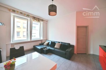 Schifflange 

Idéalement situé dans une rue calme à sens unique, à quelques pas de la gare, Cimm Immobilier Luxembourg vous propose à la vente cet appartement de 2 chambres, à proximité immédiate des commerces, écoles et transports, disposant d'une cave. 

Idéal pour un jeune couple ! 

L'appartement se compose : hall d'entrée, salon / cuisine ouverte, 2 chambres, salle de douche. 

Equipement technique : châssis bois double vitrage avec volets, chauffage central au gaz. 

Charges : 200€ / mois

Possibilité de reprendre le bail en cours pour un garage à 100€ / mois. 

Pour plus de renseignements et/ou visites, veuillez contacter Cimm Immobilier Luxembourg au : (+352)26 95 40 03