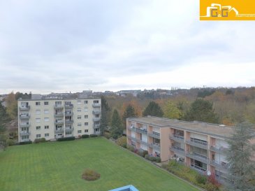 ---COMPROMIS---

Magnifique appartement lumineux au 5ième et dernier étage de +- 90 m2 avec vue imprenable sur la ville de Luxembourg dans une résidence calme à Bonnevoie-Kaltreis.

Ce bien se compose de :

- 1 spacieux living de 36 m2 en L avec salle à manger et un balcon de 3 m2
- 1 chambre de 14,50 m2 avec parquet en chêne massif et un balcon de 3,75 m2
- 1 chambre à coucher de 13,50 m2 avec un grand placard-penderie intégré
- 2 balcons (6,75 m2)
- 1 hall d’entrée avec un WC séparé 
- 1 salle de bains refaite à neuf avec baignoire, paroi de douche et WC
- 1 cuisine équipée fermée de 8 m2
- 1 grande cave privé de 9 m2  
- 1 grand garage privé au sous-sol de 15,50 m2
- 1 local pour poussettes et 1 local séchoir communs

N'attendez plus, contactez-nous par mail sur info@gng.lu ou au 621 366 377.

Découvrez toutes nos offres sur www.gng.lu