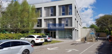 Surface de stockage dans un immeuble de haut standing. <br>Autres surfaces disponibles 17m2 à 27m2 <br>Accès facile, parking aisé. (Rampe et monte-charges et quai de déchargement)<br>Bureaux, parkings intérieurs et extérieurs et boxes fermés sur demande.<br>Doté de nombreux équipements techniques répondant aux exigences écologiques et de confort les plus prétentieuses!  Contrôle d\'accès permanent et surveillé, panneaux solaires, climatisation par poutres froides, alarme incendie, planché technique, Wifi. <br><br>Situé dans la zone artisanale et commerciale du Windhof, dans un entourage verdoyant tranquille et convivial.  A 1 km de l\'A4, Luxembourg-Ville à 12 min