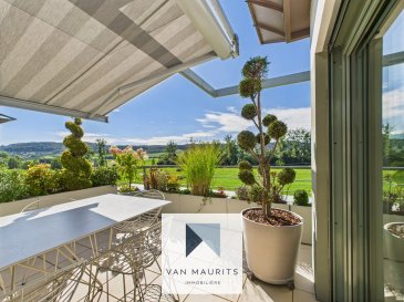 This beautiful penthouse - duplex, with high-end finishes, is located in a quiet area with a superb 180° view, no overlooking, facing west in Bofferdange. It is part of a small residence of 4 units and offers a total area of ± 271 m², of which ± 214 m² is living space.

The elevator opens directly to the 3rd floor of the apartment and opens onto a ± 13 m² entrance hall with integrated closets leading on one side to the bright and spacious living area including a ± 60 m² living room and dining room giving access to a large terrace of ± 55 m² offering an unobstructed view of the surrounding greenery and equipped with 3 electric awnings. On the other side is the high-end kitchen of ± 21 m², which also provides access to a large terrace of ± 65 m². A separate WC of ± 3 m² completes this floor.

On the 2nd floor (either by elevator or stairs), a ± 14 m² hall serves a 1st bedroom of ± 20 m² with integrated closets leading to the ± 12 m² terrace and an adjoining bathroom of ± 5 m², a 2nd bedroom ± 12 m² with an adjoining bathroom of ± 4 m² and the master suite ± 26 m² with its ± 8 m² terrace, ± 7 m² dressing room, and ± 10 m² bathroom (bathtub, Italian shower, double sink, suspended toilet). The hall also serves a separate WC of ± 2 m² and a laundry room of ± 6 m².

In the basement, a private garage with an electric door can accommodate 2 large cars of ± 50 m² with direct access to a cellar of ± 8 m², completing this exceptional property.

Additional details:

- Ideal location, duplex in perfect condition, elevator
- Underfloor gas heating
- Triple glazing on aluminum/wood frames with electric shutters
- LEICHT kitchen, MIELE appliances
- Integrated wardrobes
- Parquet, tiling
- Home automation, alarm, surveillance camera, secure door
- Large west-facing terrace
- Close to all amenities and transport (bus and train)

Contact: Jimmy de Brabant - tel: 661 167 494 - email: jimmy@vanmaurits.lu