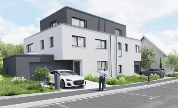 EN CONSTRUCTION!
Achèvement pour fin 2025!

Ettelbruck - Rue du Camping - Nouvelle construction d'une maison jumelée, LOT 01, future construction à basse énergie (AB), implantée sur un terrain de 4,42 ares et offrant une surface totale de 230m2 et une surface habitable d'environ 184 m2, se composant comme suit:

* rez-de-chaussée: hall d'entrée, WC séparé,local technique/buanderie, grand séjour double avec cuisine ouverte et accès directe à la terrasse (38,78 m2) et au jardin, débarras et garage double.

* 1er étage: hall de nuit, suite parentale (chambre à coucher, dressing et s.d.b.), 2 chambres d'enfants , une salle de douche et un WC séparé.

* étage en retrait: grand salle de séjour/hobby, bureau ou chambre

La maison a été conçue pour vous garantir un confort optimal et des espaces de vie de qualité:
chauffage de sol, panneaux photovoltaïques, triple vitrage, volets électriques, ventilation mécanique contrôlée, revêtements et finitions de haute qualité, large terrasse avec jardin et cahier de charges de très haut standing.

Le prix s'entend avec 3% et 17% TVA incluses, suivant les dispositions du règlement grand-ducal du 30 juillet 2002.

Disponibilité pour fin 2025

IM BAU BEFINDLICH!
Fertigstellung bis Ende 2025!

Ettelbruck - Rue du Camping - Neubau eines Doppelhauses, LOT 01, zukünftiges Niedrigenergiehaus (AB), auf einem Grundstück von 4,42 Ar, mit einer Gesamtfläche von 230m2 und einer Wohnfläche von ca. 184 m2, die sich wie folgt zusammensetzt:

* Erdgeschoss: Eingangshalle, separates WC, Technikraum/Waschküche, großes Doppelwohnzimmer mit offener Küche und direktem Zugang zur Terrasse (38,78 m2) und zum Garten, Abstellraum und Doppelgarage.

* 1. Stock: Schlafraum, Master-Suite (Schlafzimmer, Ankleidezimmer und Badezimmer), 2 Kinderzimmer, ein Duschbad und ein separates WC.

* Zurückgezogene Etage: großes Wohnzimmer/Hobbyraum, Büro oder Schlafzimmer.

Das Haus wurde so konzipiert, dass es Ihnen einen optimalen Komfort und hochwertige Lebensräume bietet:
Fußbodenheizung, Photovoltaikanlagen, Dreifachverglasung, elektrische Rollläden, kontrollierte mechanische Belüftung, hochwertige Verkleidungen und Ausführungen, große Terrasse mit Garten und sehr hohe Standards.

Der Preis versteht sich inklusive 3% und 17% Mehrwertsteuer, gemäß den Bestimmungen der großherzoglichen Verordnung vom 30. Juli 2002.

Verfügbarkeit bis Ende 2025

UNDER CONSTRUCTION!
Completion by the end of 2025!

Ettelbruck - Rue du Camping - New construction of a semi-detached house, LOT 01, future low-energy building (AB), set on a 4.42-acre plot and offering a total surface area of 230 m2 and a living area of approx. 184 m2, composed as follows:

* first floor: entrance hall, separate toilet, utility room, large double living room with open kitchen and direct access to the terrace (38.78 m2) and garden, storage room and double garage.

* 1st floor: night hall, master suite (bedroom, dressing room and bathroom), 2 children's bedrooms, shower room and separate toilet.

* recessed floor: large living room/hobby room, office or bedroom.

The house has been designed to guarantee optimum comfort and quality living spaces:
underfloor heating, photovoltaic panels, triple glazing, electric shutters, controlled mechanical ventilation, high-quality finishes and coatings, large terrace with garden and high-standard specifications.

The price includes 3% and 17% VAT, in accordance with the Grand-Ducal regulation of July 30, 2002.

Availability by end 2025