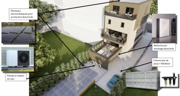 AXHOME IMMO vous propose ce beau project à Alzingen dans la commune de Hesperange.

Début travaux fin 2025. Livraison mi 2027

Située dans un quartier recherché, cette résidence moderne offre un cadre de vie exceptionnel. La résidence sera conçue avec des matériaux de haute qualité et une attention particulière aux détails, garantissant confort et durabilité grâce au panneaux photovoltaïque et récupération d'eau de pluie. 

**Caractéristiques principales**

Appartements spacieux 
Chaque unité est optimisée pour offrir un espace de vie lumineux et bien agencé. La résidence garantit un environnement économe en énergie.

**Sécurité** 
Entrée sécurisée avec interphone, portes blindées et système de surveillance.

**Espaces extérieurs** 
Les appartements disposent de balcons ou terrasses privatives, parfaits pour se détendre en plein air.

**Commodités :** 
Accès à des espaces communs, y compris un jardin partagé et des zones de rangement supplémentaires.

**Localisation** et **Proximité des transports en commun** 

Accès facile aux lignes de bus principales et à quelques minutes en voiture des principales autoroutes.

**Commodités locales** 
Proche de supermarchés, écoles, parcs et autres services essentiels.

**Environnement paisible** 

Située dans une rue tranquille, la résidence offre un cadre de vie serein loin du bruit de la ville.

La résidence est idéale pour ceux qui recherchent un cadre de vie moderne et confortable, tout en étant proche de toutes les commodités nécessaires.

 Duplex 2 (2e et 3e étage)

**Configuration :**
- Surface habitable : 104,8 m²
- Séjour-cuisine : 33,2 m²
- Chambre 1 (2e étage) : 14,0 m²
- Chambre 2 (2e étage) : 9,5 m²
- Chambre 3 (3e étage) : 13,1 m²
- Salle de bains (3e étage)
- Salle de douches + WC (2e étage)
- WC (3e étage)
- Buanderie
- Hall 2er étage
- Hall 3e étage
- Terrasse : 16,4 m²
- 1 emplacement garage (sous-sol) en supplément (40.000€)
- Cave (sous-sol)
- Jardin partagé au sous-sol

Prix sans garage 985.000€ à 3% TVA

ATOUT:
CLASSE AAA
PANNEAU SOLAIRE
PANNEAU PHOTOVOLTAIQUE 
RESERVOIR D'EAU DE PLUIE Commun de 2000l
BORNE DE RECHARGE VOITURE
LOCAL VELOS
ESPACE BUANDERIE DANS LES APPARTEMENTS


Ce duplex élégant et spacieux sur deux niveaux offre un espace de vie ouvert avec un balcon au 3e étage pour profiter de la vue. Avec des chambres bien agencées, une buanderie intégrée et des salles de bains modernes, cet appartement est conçu pour le confort et la praticitée. 

Les grandes fenêtres apportent une abondance de lumière naturelle, créant une atmosphère chaleureuse et accueillante.

Les prix sont affichés parkings et caves inclus TVA de 3% sous condition d'acceptation de votre dossier par l'administration de l'enregistrement et des domaines.

Les images et visualisations 3D intérieures sont à titre indicatif et pour visualisation seulement et ne représente qu’un exemple d’aménagement

Pour plus d'informations n'hésitez pas à nous contacter :
-par téléphone: +352 691911993
-par email: info@axhome.lu

Nous restons également à votre entière disposition dans le cas où vous désirez vendre ou louer votre bien. Nous prenons en charge toutes les démarches administratives liées au bien immobilier.

Nous sommes également à votre disposition pour des estimations gratuites.

 ---------- 
AXHOME IMMO bietet Ihnen dieses schöne Projekt in Alzingen in der Gemeinde Hesperange an.

Beginn der Bauarbeiten Ende 2025. Fertigstellung Mitte 2027.

Diese moderne Residenz befindet sich in einem gefragten Viertel und bietet einen außergewöhnlichen Lebensraum. Die Residenz wird mit hochwertigen Materialien und Liebe zum Detail entworfen und garantiert Komfort und Nachhaltigkeit dank Photovoltaikanlagen und Regenwassernutzung.

**Hauptmerkmale**

Großzügige Apartments
Jede Einheit ist optimiert, um einen hellen und gut gestalteten Wohnraum zu bieten. Die Residenz garantiert eine energieeffiziente Umgebung.

**Sicherheit**
Gesicherter Eingang mit Gegensprechanlage, Panzertüren und Überwachungssystem.

**Außenbereiche**
Die Apartments verfügen über private Balkone oder Terrassen, die sich perfekt zum Entspannen im Freien eignen.

**Annehmlichkeiten:**
Zugang zu Gemeinschaftsbereichen, einschließlich eines Gemeinschaftsgartens und zusätzlicher Abstellflächen.

**Lage** und **Nähe zu öffentlichen Verkehrsmitteln***.

Einfacher Zugang zu den wichtigsten Buslinien und nur wenige Autominuten von den wichtigsten Autobahnen entfernt.

**Lokale Annehmlichkeiten**
In der Nähe von Supermärkten, Schulen, Parks und anderen wichtigen Einrichtungen.

**Ruhige Umgebung**

Die Residenz liegt in einer ruhigen Straße und bietet ein ruhiges Lebensumfeld fernab vom Lärm der Stadt.

Die Residenz ist ideal für diejenigen, die ein modernes und komfortables Lebensumfeld suchen und gleichzeitig in der Nähe aller notwendigen Annehmlichkeiten wohnen möchten.

 Duplex 2 (2. und 3. Stock)

**Konfiguration:**
- Wohnfläche: 104,8 m².
- Wohnzimmer mit Küche: 33,2 m².
- Schlafzimmer 1 (2. Stock): 14,0 m².
- Schlafzimmer 2 (2. Stock): 9,5 m².
- Schlafzimmer 3 (3. Stock): 13,1 m².
- Badezimmer (3. Stock)
- Duschraum + WC (2. Stock)
- WC (3. Stock)
- Waschküche
- Halle 2. Stock
- Halle 3. Stock
- Terrasse : 16,4 m².
- 1 Garagenplatz (Untergeschoss) zusätzlich (40.000€)
- Keller (Untergeschoss)
- Gemeinschaftsgarten im Untergeschoss

Preis ohne Garage 985.000€ bei 3% MwSt.

ATOUT:
AAA-KLASSE
SOLARPANEL
PHOTOVOLTAIKANLAGE
Gemeinsamer Regenwassertank mit 2000 l Fassungsvermögen
LADESTATION FÜR AUTOS
FAHRRADRAUM
WASCHKÜCHE IN DEN WOHNUNGEN


Diese elegante und geräumige Maisonette-Wohnung auf zwei Ebenen bietet einen offenen Wohnbereich mit einem Balkon im dritten Stock, von dem aus Sie die Aussicht genießen können. Mit gut geschnittenen Schlafzimmern, einem integrierten Hauswirtschaftsraum und modernen Badezimmern ist diese Wohnung auf Komfort und Zweckmäßigkeit ausgelegt.

Die großen Fenster sorgen für eine Fülle an natürlichem Licht und schaffen eine warme und einladende Atmosphäre.

Die Preise verstehen sich inklusive Parkplätze und Kellerräume und 3% Mehrwertsteuer, sofern Ihr Antrag von der Registrierungs- und Domänenverwaltung akzeptiert wird.

Die Bilder und 3D-Visualisierungen im Inneren dienen nur der Veranschaulichung und stellen nur ein Beispiel für die Einrichtung dar.

Für weitere Informationen kontaktieren Sie uns bitte:
-per Telefon: +352 691911993
-per E-Mail: info@axhome.lu

Wir stehen Ihnen auch zur Verfügung, wenn Sie Ihre Immobilie verkaufen oder vermieten möchten. Wir kümmern uns um alle administrativen Schritte, die mit der Immobilie verbunden sind.

Wir stehen Ihnen auch für kostenlose Schätzungen zur Verfügung.

 ---------- 
AXHOME IMMO offers this beautiful project in Alzingen in the commune of Hesperange.

Construction start end 2025. Delivery mid 2027

Located in a sought-after neighborhood, this modern residence offers an exceptional living environment. The residence will be designed with high-quality materials and attention to detail, guaranteeing comfort and sustainability thanks to photovoltaic panels and rainwater recovery.

**Main features**

Spacious apartments
Each unit is optimized to offer a bright, well-appointed living space. The residence guarantees an energy-efficient environment.

**Security**
Secure entrance with intercom, armored doors and surveillance system.

**Outdoor spaces**
All apartments feature private balconies or terraces, perfect for relaxing outdoors.

**Amenities:**
Access to communal areas, including a shared garden and additional storage areas.

**Location** and **Close to public transport**.

Easy access to major bus routes and just a few minutes' drive from major freeways.

**Local amenities**
Close to supermarkets, schools, parks and other essential services.

**Peaceful surroundings**

Located on a quiet street, the residence offers a serene living environment far from the noise of the city.

The residence is ideal for those seeking a modern, comfortable living environment, yet close to all necessary amenities.

 Duplex 2 (2nd and 3rd floor)

**Configuration:**
- Living area: 104.8 sq.m.
- Living room-kitchen: 33.2 m² (33.2 sq.ft.)
- Bedroom 1 (2nd floor): 14.0 sq.m.
- Bedroom 2 (2nd floor): 9.5 sq.m.
- Bedroom 3 (3rd floor): 13.1 sq.m.
- Bathroom (3rd floor)
- Shower room + WC (2nd floor)
- WC (3rd floor)
- Utility room
- Hall 2nd floor
- Hall 3rd floor
- Terrace: 16.4 sq.m.
- 1 additional garage space (basement) (€40,000)
- Cellar (basement)
- Shared basement garden

Price without garage €985,000 at 3% VAT

ATOUT:
CLASS AAA
SOLAR PANEL
PHOTOVOLTAIC PANEL
2000l common rainwater tank
CAR CHARGING STATION
BICYCLE STORAGE
LAUNDRY AREA IN APARTMENTS


This elegant, spacious duplex apartment on two levels offers open-plan living with a 3rd-floor balcony for enjoying the view. With well-appointed bedrooms, an integrated laundry room and modern bathrooms, this apartment is designed for comfort and practicality.

Large windows bring in an abundance of natural light, creating a warm and welcoming atmosphere.

Prices include parking and cellar, with 3% VAT subject to acceptance of your application by the Land Registry Office.

Interior 3D images and visualizations are for information and visualization purposes only, and represent only an example of layout.

For further information, please do not hesitate to contact us:
-by phone: +352 691911993
-by email: info@axhome.lu

We are also at your disposal should you wish to sell or rent your property. We can take care of all the administrative formalities associated with your property.

We are also at your disposal for free estimates.

 ---------- 
AXHOME IMMO bitt Iech dëse flotte Projet zu Alzeng an der Gemeng Hesper.

Unfang travaux en 2025 livraison met 2027

Matten an engem gesichte Beräich, bitt dës modern Residenz en aussergewéinlecht Liewensëmfeld. D'Residenz wäert mat héichqualitativen Materialien a besonnesch Opmierksamkeet op Detailer entworf ginn, fir Komfort an Haltbarkeet ze garantéieren.

** Haaptfeatures **
Raum Appartementer
All Eenheet ass optimiséiert fir en helle a gutt organiséierte Wunnraum ze bidden.
Héich Qualitéit Finishen
Interieur si mat Premiummaterialien fäerdeg, dorënner 
Thermesch an akustesch Isolatioun, Designt fir super Isolatioun ze bidden, garantéiert d'Residenz e rouegt an energieeffizient Ëmfeld dank Photovoltaik Panelen a Reewaasser Erhuelung.

**Sécherheet:**
Séchert Entrée mat Intercom, gepanzert Dieren an Iwwerwaachungssystem.
** Outdoor Raim ** 

D'Appartementer hunn privat Balkonen oder Terrassen, perfekt fir dobaussen ze relaxen.

** Ariichtungen ** Zougang zu gemeinsame Beräicher, dorënner e gemeinsame Gaart an zousätzlech Späicherberäicher.

** Location ** an ** Proximitéit zum ëffentlechen Transport **

Einfach Zougang zu grousse Busstroossen an eng kuerz Fahrt op grouss Autobunnen.

** Lokal Ariichtungen ** No bei Supermarchéen, Schoulen, Parken an aner wesentlech Servicer.

** Friddlech Ëmfeld**

Läit an enger roueger Strooss, bitt d'Residenz e rouegt Liewensëmfeld wäit vum Kaméidi vun der Stad.

D'Residenz ass ideal fir déi, déi no engem modernen a gemittleche Wunnëmfeld sichen, wärend se no bei allen.

Duplex 2 (2. an 3. Stack)

**Konfiguratioun:**

- Wunnfläch: 104,8 m²
- Wunnzëmmer-Kichen: 33,2 m²
- Schlofkummer 1 (2. Stack): 14,0 m²
- Schlofkummer 2 (2. Stack): 9,5 m²
- Schlofkummer 3 (3. Stack): 13,1 m²
- Buedzëmmer (3. Stack)
- Duschzëmmer + WC (2. Stack)
- WC (3. Stack)
- Wäschkichen
- Hall 2. Stack
- Hall 3. Stack
- Terrass: 16,4 m²
- 1 Garageplaz 40.000€ am supplément (Keller)
- Keller (Keller)
- Gemeinsame Gaart am Keller


D'Präisser ginn ugewisen fir Parkplazen a Kellere mat 3% TVA ënnerleien der Akzeptanz vun Ärem Dossier vun der Aschreiwung an der Domainadministratioun.

D'Biller an Interieur 3D Visualiséierunge si fir Informatiounszwecker a nëmme fir Vuezwecker a representéieren nëmmen e Beispill vum Layout.

Fir méi Informatiounen, w.e.g. kontaktéiert eis:
- iwwer Telefon: +352 691911993
- per E-Mail: info@axhome.lu

Mir bleiwen och zur ganzer Verfügung wann Dir Är Immobilie wëllt verkafen oder lounen. Mir këmmeren eis ëm all administrativ Prozeduren am Zesummenhang mat der Immobilie.

Mir sinn och zur Verfügung fir gratis Schätzungen.