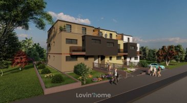 *** NOUVEAU PROJET RÉSIDENTIEL ***<br><br>Lovin\'home, vous propose en état de futur achèvement, un très beau projet résidentiel contemporain situé à Pétange comprenant au total 9 logements de haut standing répartis dans 3 résidences mitoyennes disposant chacune de sa propre entrée.<br><br>Chaque résidence se compose de 3 appartements équipés de terrasse/balcon et jardin privatif pour ceux situés au rez-de-chaussée. <br><br>Ils bénéficient d\'un espace ergonomique et lumineux, équipé de volets électriques, de fenêtres à triple vitrage, d\'un chauffage au sol, d\'une ventilation mécanique et contrôlée à double flux.<br><br>Ce penthouse bénéficiant d\'un accès direct par l\'ascenseur se compose d\'un hall d\'entrée desservant un espace cuisine ouverte sur un living de ± 24.50m² donnant accès à une terrasse de ± 16.50m², de deux chambres de ± 10m² et 9m² avec accès à une terrasse de ± 12.50m², et d\'une salle de douche de ± 6.50m² aménagée d\'un WC.<br><br>Une cave ainsi qu\'un emplacement intérieur complètent ce bien.<br><br>Pour de plus amples informations ou pour convenir d\'un rendez-vous, n\'hésitez pas à nous contacter :<br> <br>Salwa - (+352) 621 274 674 <br>Fabien - (+352) 621 273 737 <br>ou par mail à contact@lovinhome.lu<br><br>* Tarif de l\'appartements exprimé TTC 3% sous réserve d\'agrément<br>* Photographies non contractuelles