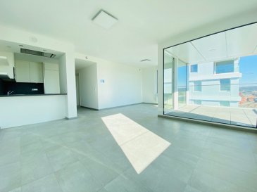 * A VENDRE APPARTEMENT QUASI NEUF *

BEL APPARTEMENT de 77,50 m² avec loggia spacieuse  plein SUD et vue imprenable, 2 chambres à coucher et 2 Parkings intérieurs sis au 12.étage de la nouvelle résidence «Capelli Towers»  situé en plein coeur du nouveau quartier Belval.

(adresse: 8a Place Count Basie L-4368 Belvaux)

L'appartement se compose comme suit:  
==============================
- Hall d'entrée et couloir de 7 m²
- Séjour spacieux de 36 m² ouvert sur cuisine et accès sur Loggia
- Cuisine moderne entièrement équipée (4 m²)
- Loggia de 8,64 m²  (plein Sud et vue dégagée)
- Chambre à coucher n°1 équipée d'un grand armoire-dressing (13,75 m²)
- Chambre à coucher n°2 équipée d'un grand armoire-dressing (11,28 m²)
- Salle de bains spacieuse de 4,84 m² (avec 
raccord pour lave-linge/sèche-linge)
- WC séparé   
- Cave privative de 4,87 m²
- Local commun pour vélos et poussettes
- 2 Parkings intérieurs privatifs (n°133 et n°134)

* Rooftop panoramique entièrement aménagée et arborée au 13. étage réservé aux propriétaires/occupants qui peuvent l'utiliser pour des moments de détente, chaises longues et vue sur les environs *  

Divers:
=====
- Appartement quasi neuf de 2021- aucun frais à prévoir prochainement 
- Fenêtres triple vitrage de nouvelle génération
- Appartement entièrement équipé en luminaires (LED)
- Raccord pour lave-linge/sèche-linge dans salle de bains
- Appartement équipé en domotique commandée par I-Pad mural
- Armoires-dressing dans les 2 chambres à coucher
- Porte de palier sécurisée
- Internet par fibre optique.

Situation:
=======
- Idéalement situé car très proche de toutes commodités: Gare Belval-Université, Centre commercial, Supermarché, Cinéma, Pharmacie, Maison médicale, Restaurants etc..
- Uni Lux et le Lycée Belval se trouvent à 5 minutes à pieds.

- Pour les promenades et le Jogging le Parc Belval se trouve vis-à-vis




* A VENDRE APPARTEMENT PRESQUE NEUF *

Schöne Wohnung von 77,50 m² mit geräumiger Südloggia und atemberaubender Aussicht, 2 Schlafzimmern und 2 Innenparkplätzen im 12. Stock der neuen Residenz 