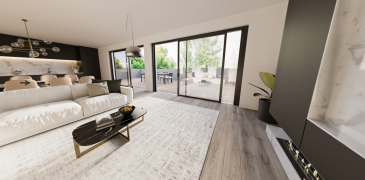 New Residence in Dudelange-Ribeschpont.
Exclusively at Active Invest:

Sale of 2 Duplex-Penthouse Apartments with Terraces and Balconies and 2 Duplex-Ground Floor Apartments with Terraces and private Gardens in the Ribeschpont district.

This is the most exclusive neighborhood in Dudelange!

Each apartment is located in a two-family house that has a ground floor apartment with terrace and private garden and a Duplex-Penthouse with private elevator and large terrace-balconies.

You can now reserve your dream apartment in one of the two houses!

Features of each apartment:

-Hallway with private elevator for the Duplex-Penthouse

-3-4 bedrooms with the possibility of a private bathroom and access to the balconies

-Storage room

-Bathroom/Shower room

-Separate WC

-Large Living room with open kitchen (possibility of closed kitchen) and access to the Terrace-Balcony.

-Different personal adaptations available

Currently, it is still possible to change the interior layouts of the apartments. The plans will be changed according to the desires of the buyer.

The RDJ/Duplex-Penthouses will be delivered 