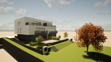 Dans un environnement verdoyant, nous avons le plaisir de vous proposer à la vente dans une magnifique petite résidence en future construction cet appartement 2 chambres à coucher au 2ème étage. 

Cet appartement dispose d'une terrasse de 24.66m2, d'un jardin privatif de 74.65m2 orienté sud-ouest.

Facilité d'accès aux principaux axes autoroutiers.

La localisation de ce nouvel immeuble en fait un lieu idéal pour votre résidence principale.

Tous les prix indiqués s'entendent avec la TVA  3%  
(Sous réserve de l'acceptation de l'Administration de l'enregistrement). 

Possibilité d'acquérir en option:
-Un parking sous-sol pour une voiture un prix de 28.000€. 
-Un garage pour deux voitures donnant la possibilité de garer deux voitures supplémentaires à l'arrière pour un prix de 75.000€.