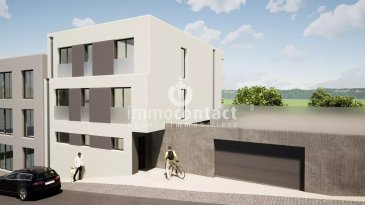 Duplex en Rez-de-jardin de +/−70m² de surface habitable situé dans une résidence à 2 unités à Remich.

Idéalement situé dans une rue calme, proche toutes commodités, à 5 minutes des écoles et commerce.

L'appartement se compose suit:

- Hall d'entrée
- Salon donnant sur la terrasse de 27m² orientée Sud
- Emplacement cuisine 
- 2 chambres à coucher 
- Salle de bain
- WC séparés

Une cave privée et 2 places de parking intérieur viennent compléter ce bien.

Prix affichés TVA 3%.

La résidence possède tous les aménagements indispensables et à la pointe de la technologie.
Elle répond aux nouvelles normes énergétiques.

Pour plus de renseignements, contactez-nous au 352 26 311 992 ou sur info@immocontact.lu.

 ---------- 
Garden level duplex apartment with +/−70m²  located in a 2-unit residence in Remich.

Ideally located in a quiet street, close to all amenities, 5 minutes from schools and shops.

The flat comprises

- Entrance hall
- Living room opening onto the 27m² south-facing terrace
- Kitchen area 
- 2 bedrooms 
- Bathroom
- Separate WC

A private cellar and 2 indoor parking spaces complete this property.

Prices include 3% VAT.

The residence has all the essential, state-of-the-art facilities.
It meets the latest energy standards.

For more information, contact us on 352 26 311 992 or info@immocontact.lu.
