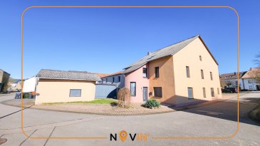 -----
English description below
-----

Dans une charmante commune et au calme, grande maison bifamilale 5 chambres à coucher avec garage.

La maison se distingue comme suit :

Au rez de chaussée : Un hall d'entrée, salon / salle à manger, 2 chambres à coucher, une salle de bains, un espace cuisine, une cave

Au 1er étage : Un hall, une cuisine équipée, 3 chambres à coucher, salon / salle à manger, Une salle de bain

En plus, la maison dispose de grands combles pouvant être aménagés.

Un garage fermé et des caves viennent compléter ce bien.

Visites et informations, contactez :
Novin' Real Estate / Correia Brice / +352.691.84.39.55



-----
English description below
-----

In a nice and quiet town, large 5-bedroom two-family house with garage for sale.

The house stands out as follows:

On the ground floor: An entrance hall, living / dining room, 2 bedrooms, a bathroom, a kitchen area, a cellar

On the 1st floor: A hall, an equipped kitchen, 3 bedrooms, living / dining room, A bathroom

In addition, the house has large attics that can be converted.

A closed garage and cellars complete this property.

Visits and information, contact:
Novin' Real Estate / Correia Brice / +352.691.84.39.55


