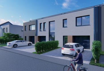 CITRA Immobilière a le plaisir de vous présenter ce nouveau projet d'une maison jumelée donnant sur un beau jardin partiellement en zone verte (accès arrière au jardin possible). Pas de voisin arrière ! 

Très grand et beau terrain de près de 45 m de profondeur.

Redange-sur-Attert, fort bien desservi par le réseau des autobus, et proche par la route des grandes villes du pays, offre un vaste panel de commerces, d'artisans, de professions libérales et de services. Dont un superbe centre aquatique avec piscines intérieure et extérieure. Le tout dans un environnement verdoyant.

La maison, à toiture plate, allie la pureté architecturale moderne à la fonctionnalité d'une maison agréable à vivre, claire et lumineuse, et présentant toutes les commodités actuelles. 

Chauffage par le sol alimenté par une pompe à chaleur, isolations thermique et phonique poussées, triple vitrage, le tout dans une construction traditionnelle.

Un garage et un emplacement permettent de garer les voitures et les autres moyens de déplacements de la famille.

Surface construite brute de 170 m²

Prix de vente : 729.000,- € (TVA à 3 %, sous réserve d'acceptation par l'Administration de l'Enregistrement).

Pour plus d'infos : Axel LEHSSINI, 691 231 299 ou info@citra.immo