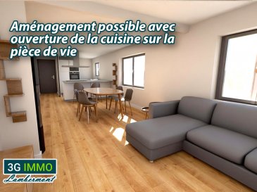3G Immo Lambermont, vous propose en EXCLUSIVITE à Longuyon une maison INDIVIDUELLE de type plain-pied sur sous-sol complet, avec 2 CHAMBRES + BUREAU (ou chambre enfant), TERRAIN avec TERRASSE, 1 GARAGE et GRENIER AMENAGEABLE.

Aucun travaux structurel à prévoir pour cette maison d’une surface habitable d’environ 71m² (+50m² de sous-sol) : DV PVC récent en très bon état, chaudière gaz, électricité et salle d’eau récentes ! Prévoir remise au gout du jour (peinture murs et sols) et une cuisine à poser.

Au premier niveau nous retrouvons une pièce de vie lumineuse de 26m², une cuisine (ouverture du mur facile pour créer un espace de vie de 32m²), deux chambres 9,2 et 10,5m², un bureau (8,4m²) donnant sur la terrasse arrière et une salle de bain récente entièrement carrelée (avec douche italienne, Wc et meuble vasque). 

Le sous-sol se compose d’un garage avec coin chaufferie de 22m² et une vaste cave de 25m².

Cette maison est construite sur une parcelle d’environ 4,1 ares avec terrasse arrière.

Pour toutes demandes de renseignements et/ou visites :
Grégory : 06 42 85 79 02
Chers confrères, je pratique l’interagence.