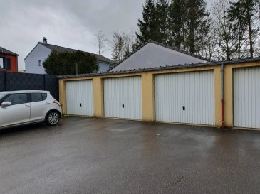 BELARDIMMO vous propose à la location, un garage/box fermé à MONDORFF, à 50 m de la frontière avec Mondorf-les-Bains

Le garage fermé est disponible de suite.

Il se situe à l'arrière d'un résidence privée, dans une place très calme, réservée aux garages.

Pour plus d'informations, veuillez contacter Monsieur Belardi au +352 621367853