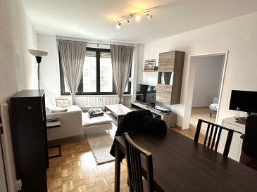 64 m2 Wohnung im 1. Stock in einer ruhigen Wohnanlage mit 4 Einheiten - Nähe zu öffentlichen Verkehrsmitteln -

Genießen Sie folgende Ausstattungen:
- ein Eingangsbereich
- Wohnzimmer
- separate Küche
- Duschzimmer mit WC
- ein Schlafzimmer
- geschlossener Garagenbox
- großer privater Keller
- gemeinschaftlicher Garten
- gemeinsame Waschküche

Verfügbar ab: sofort

Monatsmiete: 1.400 EUR/Monat
Nebenkosten: 200 EUR/Monat
Kaution: 2 Monate

Demande uniquement via EMAIL: Immo@lx2.lu