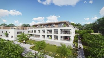 NEIBAU, APPARTEMENT 50 + MAT ENGER SCHLOFKUMMER ZE VERKAFEN ZU SCHËTTER !
BK-Immo Promotion proposéiert Iech am Verkaf en charmant Appartement um Rez-de-Chaussée mat enger Schlofzkummer, Lift an Keller. D’Appartement ass gudd gebonnen un d’ëffentlëch Verkéiersmëttelen. Déi zentral geleeën Residenz, mat 28 Unitéiten, befënnt sech net wäit ewech vun allen Commoditéiten an ass gebaut zum Zweck fir Leit iwert 50 Joer. An der Residenz befennt sech en Concierge Service mat Rezeptioun an zousätzlech kennt dir en Pflegedingscht, Masseur, Physiotherapie an divers medezinesch Versuergungen an Unsproch huelen.

APPARTEMENT R.0.1

Dest luminéist an charmant Appartement, huet eng Wunnfläch laut dem Cadastre vertical vun ongeféier 68,68 m2 an ass a folgender Weis ausgestatt :

• E Living, Iessraum an oppen Kichen 
• En Hall d’Entrée / Couloir 
• En Haaptschlofzemmer 
• En Duschzemmer 
• Eng Loggia

Zousätzlech an op Oppräis, kennt dir eng bannegt Stellplatz fir 30.138 € TTC 3% dobäi kafen.

Den annoncéierten Verkafspräis anbegraff der TVA 3% ass ënnert Virbehalt vun der Acceptatioun vum 