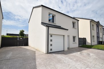 En Exclusivité ImmoHouse vous propose cette superbe maison individuelle de 2020 classe C idéalement située dans une rue calme et paisible de Beuvillers.

Sur un joli terrain plein sud et une surface de 100m², cette magnifique maison individuelle se compose de:

Au rez de chaussée:
- Un spacieux hall d'entrée
- Un grand salon salle à manger avec cuisine ouverte et accès terrasse et jardin 
- Une cuisine équipée ouverte sur la pièce de vie
- Un wc séparé

Au 1er étage:
- 3 chambres à coucher
- Une salle de douche avec wc et fenêtre
- Un wc séparé

A cela s'ajoutent : un garage avec plusieurs emplacements extérieurs, une buanderie, une cave, un jardin, une terrasse.

Magnifique maison coup de coeur à découvrir....

Infos et visites sur rdv