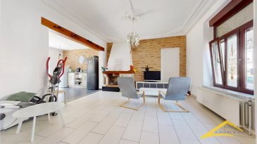 Votre agence IMMO LORENA de Pétange, partenaire de la CHAMBRE IMMOBILIERE DE Luxembourg en collaboration avec l'agence CP-IMMO (B) vous propose de découvrir cette magnifique maison avec piscine située à ATHUS-Aubange, d'une superficie de 167 m²


Description de la maison:

Le hall d'entrée de 10,53 m2 
Le wc séparé de 1,41 m2
Le salon 20,76 m2  OUVERT
La cuisine ouverte et la salle à manger 21,61 m2 donnant accès à la terrasse et à la piscine 1,50 m de longueur et 1,60 m de profondeur

1ère étage:
Le hall de 10 m2 amenant à:
La salle de bain de 7,90 m2
La première chambre de 12,57 m2
La deuxième chambre 11,95 m2
La troisième chambre de 13,57 m2

2ème étage:
Le hall de nuit de 9 m2 amenant à:
La quatrième chambre de 13,28 m2
La cinquième chambre de 12,42 m2
La sixième chambre de 13,50 m2
La deuxième salle de bain de 8,77 m2

Il s'ajout une cave de 30,58 m2

Pour tout contact et plus de renseignant veuillez contacter l'agence Immo Lorena Lux Sàrl:
Numéro de l'agence: +352 50 93 32
Joanna RICKAL: +352 621 36 56 40
Vitor PIRES: +352 691 761 110

L'agence ImmoLorena est à votre disposition pour toutes vos recherches ainsi que pour vos transactions LOCATIONS ET VENTES au Luxembourg, en France et en Belgique.