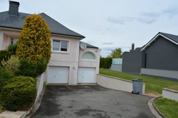 Fis Immo a l'honneur de vous présenter une très belle Maison à
Cosnes-et-Romain 7km de Pétange (Luxembourg)

Grand salon-séjour avec cheminée, cuisine entièrement équipée séparée, les divers pièces du rdc ayant un accès direct sur le salon d'hiver qui se compose d'un espace repas et de détente, 2 grandes chambres dont 1 avec bureau, une grande salle de bains avec douche à l'italienne attenante aux deux chambres, double vasques et placard, wc visiteur, salon donnant accès sur la suite parentale de 55 m² avec DRESSING homme et dame, salle de bains, Wc, bidet, double vasques, douche à l’italienne et jacuzzi. Le tout avec une grande baie vitrée donnant sur la terrasse.

A l'étage : Mezzanine avec un grand salon donnant accès sur 2 chambres..

Sous-sol : Bureau, buanderie, 2 caves, salle d'eau, 2 garages pouvant contenir 10 voitures.

Le tout sur un terrain de +/- 60 ares clos sans vis-à-vis, terrasse de 150 m² avec store chauffant, piscine chauffée, abri de jardin et châlit, le tout agrémenté d'un joli volet paysagé.

N’hésitez pas à nous contacter pour plus de renseignements +352 621 278 925