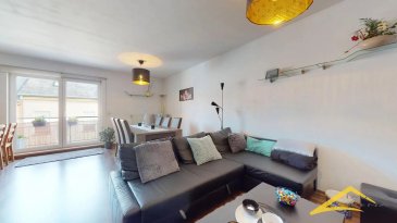 L'agence IMMOLORENA de Pétange partenaire de la CHAMBRE IMMOBILIERE DE LUXEMBOURG a choisi pour vous dans une petite Résidence de 6 unités, un APPARTEMENT de 67 m2 au 1er ETAGE sans ascenseur situé à Rodange, à proximité des transports en commun, écoles, à 5 minutes de l'autoroute et toutes commodités, il se compose comme suit:

- Hall d’entrée de 1,57 m2
- Une Grande cuisine ouverte et toute équipée de 10 m2, 
- Double living de 29,40 m2 donnant accès au balcon de 3,20
- Un hall de nuit de 1,40
- Une très grande chambre de 17,4 m2
- Salle de bain avec douche de 5,33 m2

- L’appartement dispose également d’une cave privative et d’un garage box fermé 

M2 habitables : 67 m2 habitables 

Caractéristiques de l’appartement :

- Résidence construite en  2008
- Petite résidence de 6 unités
- Double vitrage
- Chauffage au gaz à condensation.
- Un garage box fermé
- L’appartement se trouve dans une rue sans issue à proximité de toutes les commodités, gare et commerces.
- La résidence dispose également d’une buanderie commune et local poubelles.

Pas de frais d'agence pour le futur acquéreur

Pour tout contact et plus de renseignant veuillez contacter l'agence Immo Lorena Lux Sarl:
Numéro de l'agence: +352 50 93 32
Joanna RICKAL: +352 621 36 56 40
Vitor PIRES: +352 691 761 110

L'agence ImmoLorena est à votre disposition pour toutes vos recherches ainsi que pour vos transactions LOCATIONS ET VENTES au Luxembourg, en France et en Belgique. Nous sommes également ouverts les samedis de 10h à 19h sans interruption.