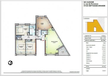 À louer appartement T4 rénové en 2019 situé à Thionville. Il se compose d’une entrée avec placard, d’une cuisine équipée comprenant une hotte, une plaque électrique, un four, un plan de travail ainsi que des éléments de rangement hauts et bas donnant accès à un balcon de 5,30 m² exposé plein sud.
L’appartement comprend également trois chambres, une salle de bains avec baignoire, meuble vasque et miroir lumineux, radiateur sèche-serviettes, un WC séparé avec lave-mains, un dégagement avec placards, un débarras.

Facilité de stationnement.

Loyer : 1 100 €
Charges : 100 € / mois
Dépôt de garantie : 1 100 €
Honoraires d’agence à la charge du locataire : 902 €

Le diagnostic de performance énergétique est en cours.

Disponibilité le 10 décembre 2025.
Garanties demandées
Visale possible pour certaines locations**

Contact : 06 51 04 24 67 ou 06 31 72 46 96