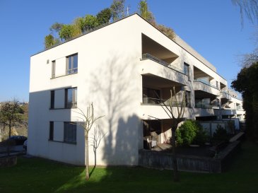 **Appartement moderne proche du centre de Luxembourg-Ville avec balcon ensoleillé**

L'appartement est situé au calme, au 3? étage d'une résidence moderne. Il dispose d'un spacieux séjour avec salle à manger et cuisine ouverte moderne, offrant un accès direct à un balcon ensoleillé (13 m²). Il comprend également une chambre à coucher avec accès au balcon, une salle de bains avec douche et baignoire ainsi qu'un WC séparé. Le balcon est orienté plein sud et entouré de nombreux arbres.

Au sous-sol se trouvent une cave privative, un local à vélos ainsi qu'un emplacement de parking en garage souterrain. La rue et l'aire de jeux sont exclusivement réservées aux résidents.

Occupation maximale de 2 personnes, animaux non autorisés, logement non-fumeur. Conditions requises : revenu mensuel net minimum de 5 500 euros ainsi qu'un contrat de travail à durée indéterminée (CDI).

La résidence est située à environ 150 m de la Place de l'Étoile, où se trouvent toutes les lignes de bus ainsi qu'une station de tramway. Le centre-ville est accessible à pied en environ 15 minutes. Le Kirchberg est accessible en tram en environ 15 minutes.
