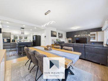 Situé dans le village de Berchem, cette maison de construction 1958 et complètement rénovée en 2014 a une surface habitable de ± 160 m² pour une surface totale de ± 230 m² et se compose comme suit :

Au sous-sol, un spacieux garage pour une voiture ainsi que du stockage d'une surface de ± 32 m², une buanderie de ± 14 m² et une pièce multifonctionnelle de ± 9 m² avec cage d'escalier mène au rez-de-chaussée.

Au RDC, un hall d'entrée de ± 7 m² donne sur une salle de douche avec WC de ± 3 m², un grand séjour de ± 45m² composé d'une cuisine équipée avec îlot central, une salle à manger et un espace salon.

Au premier étage, 3 chambres de respectivement ± 11, 14 et 17 m², une salle de douche de ± 5 m² et un pallier avec cage d'escalier menant au dernier étage.

Au 2e étage, une chambre spacieuse avec dressing encastré ainsi que sa salle de bain privative pour une surface au sol de près de 40 m².

À cette offre s'ajoute une grande terrasse, un atelier de ± 15 m² ainsi que plusieurs emplacements de parking extérieurs.

Détails complémentaires :

- Construction de 1958, rénovation de 2014

- Terrain de 4.99 ares

- Fenêtres triple vitrage avec châssis PVC

- Vaste cuisine équipée

- Chauffage au gaz

- Berchem est un village recherché pour sa tranquillité et sa proximité à toutes les commodités (transports en commun, commerces, restaurants, écoles, crèches, ...)

Agent responsable: Julien Bastin

Mobile: (+352) 661 776 777

E-mail: julien@vanmaurits.lu