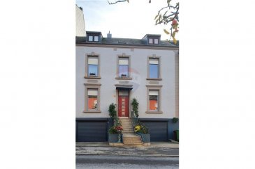 Veuillez contacter Cristina Ferreira pour de plus amples informations :
- T : +352 621 504 529
- E : cristina.ferreira@remax.lu

REMAX Luxembourg vous propose cette charmante maison de 4/5 chambres, d'une surface de 206 m², idéalement située dans la commune de Differdange. 
La maison est idéale pour une grande famille (actuellement habitée par deux familles). 
Le bien se compose comme suit : 

- Au rez-de-chaussée : un hall d'entrée, une cuisine individuelle toute équipée de 10,94 m², donnant accès a la terrasse de 47?m², une salle à manger de 14,95 m², un salon de14,80 m², une chambre 12,80?m² et une salle de douche. 

- Au premier étage : vous trouverez une cuisine équipée de 13?m², un salon/salle à manger de 24,50?m², une chambre de 15,45 m², et une salle de douche de 11?m². 

- Au deuxième étage : vous trouverez une chambre double de 27,50?m², une deuxième chambre de 17?m²  et une pièce qui peut servir de bureau avec accès à une salle de douche de 11?m².  

Le bien se complète par sa cave et sa buanderie, et par 2 garages et 2 places de parkings extérieures à l'avant de la maison. 
Chaudière au gaz de 2010. 
La maison est également équipée d'un système évolué de filtration d'eau ; vos appareils ne seront plus endommagés pour cause de calcaire et vous n'aurez plus besoin d'acheter d'eau en bouteille si vous le souhaitez.

Il y a plusieurs écoles, dont une école internationale, à proximité, ainsi que de nombreux commerces, arrêts de bus et une gare de trains avec accès rapide vers la ville de Luxembourg et Belval.

Visite virtuelle - https://premium.giraffe360.com/remax-select/3868ed4a75f045e398c60eaafaef5dc4/ (cliquez sur le numéro d'étage pour ne pas manquer le 1er étage)

Le prix de vente comprend la commission d'agence à la charge de la partie venderesse.