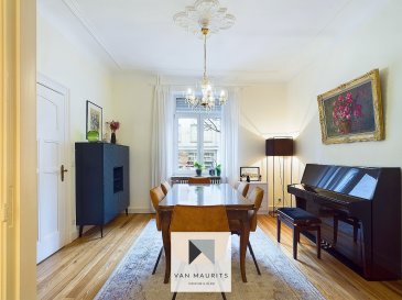 Cette charmante maison de ville, construite sur un terrain de 1a 45ca, date de 1911 et dispose de ± 160 m² habitables et ± 206 m² au total. Elle bénéficie d'une situation très centrale, à deux pas de la ville-haute et à proximité de toutes les commodités ? écoles, crèches, commerces, accès autoroute, transports en commun, la plupart accessibles à pied.

Elle se compose comme suit :

Au rez-de-chaussée : d'une entrée avec un couloir de ± 15 m² ; d'un espace salon/salle à manger de ± 28 m² suivi d'une cuisine dinatoire séparée de ± 24 m² qui s'ouvre sur une terrasse de ± 30 m² et un jardin ; un débarras et un wc complètent ce niveau. 

Au 1er étage : d'un palier qui dessert deux chambres de ± 20 m² (avec son dressing) et 13 m² ; d'une salle de bain de ± 5 m² (baignoire, double lavabo, wc et fenêtre).

Au 2ème étage : l'espace est divisé en deux chambres de ± 20 et 10 m² (13 m² au sol).

Au sous-sol se trouvent : une chaufferie de ± 10 m² (chaudière au gaz Buderus à condensation de 2019) ; une buanderie de ± 20 m², deux caves de ± 6 et de 13 m².

Un garage peut être vendu au prix de 70.000 euros. Il se trouve à 200 m de la maison (29, rue Fort du Neipperg).

Visite virtuelle sur demande. 

Généralités :

- Idéalement placée à deux pas de la ville-haute, dans la partie haute de Bonnevoie ;
- Charme de l'ancien (hauteur sous plafond, parquet d'époque, escalier d'origine), en excellent état ;
- Chauffage au gaz (Buderus à condensation de 2019) ;
- Salle de bain et wc rénovés en 2018;
- Fenêtres à double vitrage PVC de 2013 avec volets manuels ;
- Belle terrasse et jardin ;
- Tous les services et commerces accessibles à pied (Cactus et école à 5 min.) ;
- Arrêt de bus à 100 m.

Agent responsable : Katia Gravière au 661 33 29 82 ou katia@vanmaurits.lu
