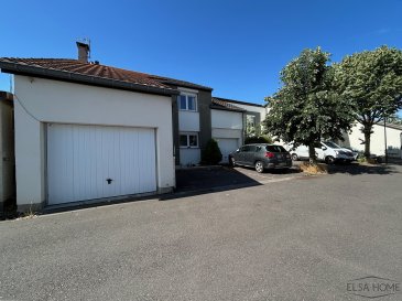 Thionville GUENTRANGE

Quartier prisé de Guentrange

Idéalement situé au fond d'une impasse, cette belle maison jumelée à trois chambres à coucher, érigée sur un beau terrain de 433 m2 entièrement clos, plaît par sa clarté et sa propreté.

Dès l'entrée, le hall vous amène à l'espace living-salle à manger où les grandes portes fenêtres apportent une très belle clarté naturelle et s'ouvrent sur la terrasse et son jardin.
Le garage et la buanderie sont accessibles du hall d'entrée.
Un WC séparé complète le hall d'entrée.

La belle cuisine équipée à l'américaine s'ouvre sur l'espace salle à manger et son living.

Une cheminée à foyer fermé installée dans le living, vous fera profiter de belles soirées à la chaleur naturelle en hiver.

L'étage supérieur de la maison vous accueil avec son petit hall de nuit qui va distribuer les trois chambres à coucher, ainsi que la grande salle de douche complète.
Un espace grenier a été aménagé pour un bureau ou alors une salle TV.

La chambre parentale possède deux dressing afin optimiser le rangement de vos vêtements, et a un accès direct à la salle de douche. 

Pour toutes questions ou demandes d'informations, n'hésitez pas à nous contacter, nous serons toujours à votre service.

Agence ELSA'HOME à votre écoute pour la concrétisation de vos projets en toute confiance.

---------------------------------------------------------------

Thionville GUENTRANGE

Sought-after neighborhood of Guentrange

Ideally located at the end of a cul-de-sac, this beautiful semi-detached house with three bedrooms, set on a lovely, fully enclosed 433 m² plot, is appealing for its brightness and cleanliness.

Upon entering, the hall leads to the living and dining area where large French doors provide abundant natural light and open onto the terrace and garden.
The garage and utility room are accessible from the entrance hall.

A separate WC completes the entrance hall.

The attractive, fully equipped American-style kitchen opens onto the dining and living area.

A closed-hearth fireplace in the living room will allow you to enjoy cozy evenings in the warmth of winter.

The upper floor of the house features a small landing that provides access to the three bedrooms, as well as a large, fully equipped shower room. An attic space has been converted into an office or TV room.

The master bedroom features two walk-in closets to maximize your clothing storage and has direct access to the shower room.

For any questions or information requests, please don't hesitate to contact us; we are always at your service.

ELSA'HOME Agency is here to help you realize your projects with complete confidence.