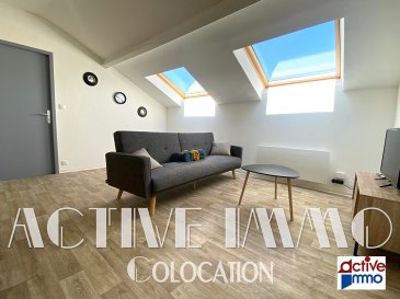 HAYANGE - Colocation dans appartement de 80m² meublé. CHAMBRE DANS COLOCATION ! <br/>Dispo immédiatement. <br/><br/>Idéalement situé en centre-ville d\'Hayange (rue Poincaré), proche de toutes commodités (boulangeries, supermarchés, coiffeurs, restaurants, stations-services et lavage, transports en commun et accès autoroutiers).<br/>Dans un immeuble de 5 logements entièrement rénové en 2024, au 3ème et dernier étage (sans ascenseur) posez vos valises dans cet appartement en colocation, meublé et équipé, de type F4 de 80m² composé de :<br/><br/>Espace commun :<br/>Un Salon/Séjour lumineux de près de 30m² ouvert sur une cuisine haut de gamme toute équipe ainsi qu\'une salle d\'eau et un WC séparé.<br/><br/>Espaces privatifs :<br/>3 chambres de 10 à 14m².<br/><br/>Equipement :<br/>Salon/Séjour : Canapé, meuble télé, télé écran plat, table à manger, 4 chaises etc...<br/><br/>Cuisine : four, plaque de cuisson, hotte, réfrigérateur avec congélateur, lave-vaisselle, micro-onde, machine à café, assiettes, couverts, verres, ...<br/>Chambre : dressing, lit et draps, bureau, table et lampe de chevet<br/>Salle de bain : meuble vasque, miroir, lave-linge, ...<br/>Autre : équipement ménager<br/><br/>Boites aux lettres dans les communs<br/>Porte d\'entrée sécurisée avec ouverture par interphone<br/>Local poubelles<br/>Raccordé à la fibre<br/><br/>LOYER : 1 chambre à 350€/mois et 2 chambres à 400€/mois (Hors charges)<br/>CHARGES : 45€/mois comprenant assurance et électricité des communs, avance sur eau froide, internet et TEOM. <br/><br/>CAUTION : 800€ ou 700€ en fonction de la chambre <br/>Garant physique ou VISALE obligatoire<br/><br/>FRAIS AGENCE : 1 mois de loyer hors charges<br/><br/>Proche : Luxembourg, Thionville, Knutange, Fontoy, ...<br/>Les informations sur les risques auxquels ce bien est exposé sont disponibles sur Géorisques : www.georisques.gouv.fr ».<br/><br/>Pour plus de renseignements et connaître les modalités, contactez nous directement par téléphone.<br/><br/>Votre conseiller Immobilier M. CHEILLAN Nicolas.<br/>