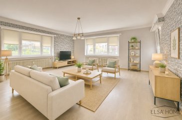 Oberkorn

Disponible de suite, ce spacieux appartement de 101 m² se situe au sein d'une petite résidence composée uniquement de trois unités. Idéalement placé à proximité de toutes les commodités, il permet un accès à pied aux écoles, commerces et autres facilités essentielles, sans aucun souci de transports.  

Il comprend un hall d'entrée accueillant et spacieux, deux chambres lumineuses et confortables, ainsi qu'un WC séparé. La salle de bain est également présente pour plus de confort. Le salon, très vaste, constitue un espace de détente idéal, tandis que la cuisine séparée, équipée et fonctionnelle, donne accès au balcon.  

En complément, une cave offre un espace de rangement supplémentaire pratique. C'est une résidence idéale pour une famille ou un couple recherchant confort, tranquillité, proximité des commodités et un environnement calme.

Possibilité de louer un garage.

Prix de présentation : 475 000 €   Frais d'Agence Inclus.

Les surfaces et informations reprises dans cette annonce sont communiquées à titre indicatif et sans valeur contractuelle.

Pour toutes questions ou demandes d'informations, n'hésitez pas à nous contacter, nous serons toujours à votre service.

Agence ELSA'HOME à votre écoute pour la concrétisation de vos projets en toute confiance.

---------------------------------------------------------

Oberkorn

Available immediately, this spacious 101 m² apartment is located within a small residence consisting of only three units. Ideally situated close to all amenities, it offers walking distance to schools, shops, and other essential facilities, with excellent transport links.  

The apartment features a welcoming and spacious entrance hall, two bright and comfortable bedrooms, and a separate WC. The bathroom is also included for added convenience. The large living room provides an ideal space for relaxation, while the separate, fully equipped kitchen gives access to the balcony.  

Additionally, a cellar offers practical extra storage space. This residence is perfect for a family or a couple seeking comfort, tranquility, proximity to amenities, and a peaceful environment.

Parking garage available for rent.

Asking price: €475,000   Agency fees included.

The floor areas and information contained in this advertisement are provided for information purposes only and are not contractually binding.

If you have any questions or require further information, please do not hesitate to contact us. We are always at your service.

ELSA'HOME is here to help you bring your projects to fruition with complete confidence.