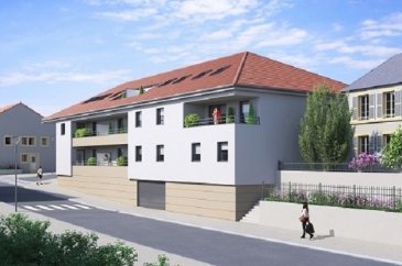 Appartement de 3 pièces composé d'une entrée, d'un dégagement, de 2 chambres, d'une cuisine ouverte sur le séjour, une salle de bain avec baignoire, meuble vasque, et  WC séparé.
D'une terrasse de 8,60m2 et d'un jardin privatif de 84,54m2
un parking en sous sol et un local à vélo + (local OM prévus)
Possibilité d'un garage (14000€)