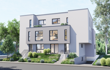 50% already sold / reserved!

New Residence in Dudelange-Ribeschpont.
Exclusively at Active Invest:

Sale of 2 Duplex-Penthouse Apartments with Terraces and Balconies and 2 Duplex-Ground Floor Apartments with Terraces and private Gardens in the Ribeschpont district.

This is the most exclusive neighborhood in Dudelange!

Each apartment is located in a two-family house that has a ground floor apartment with terrace and private garden and a Duplex-Penthouse with private elevator and large terrace-balconies.

You can now reserve your dream apartment in one of the two houses!

Features of each apartment:

-Hallway with private elevator for the Duplex-Penthouse

-3-4 bedrooms with the possibility of a private bathroom and access to the balconies

-Storage room

-Bathroom/Shower room

-Separate WC

-Large Living room with open kitchen (possibility of closed kitchen) and access to the Terrace-Balcony.

-Different personal adaptations available

Currently, it is still possible to change the interior layouts of the apartments. The plans will be changed according to the desires of the buyer.

The RDJ/Duplex-Penthouses will be delivered 