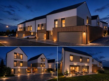 En future construction et située dans un NOUVEAU quartier EXCLUSIVEMENT résidentiel, SUPERBE Maison NEUVE (lot 5), présentant 4 « côtés libres », disposant d'une surface totale de +/- 195 m2 dont +/- 170 m2 habitables sur +/- 4.74 ares de terrain privatif, comprenant :

Au rez-de-chaussée :
- Hall d'accueil.
- WC séparé.
- Grand salon et salle à manger avec accès de plain-pied à la terrasse de +/- 33 m2 et au jardin (+ abris de jardin de +/- 5 m2 à l'extérieur).
- Cuisine non équipée ouverte ou fermée sur salle à manger.
- Local technique.
- Garage pour 1 voiture + emplacements extérieurs.
- 1 carport extérieurs (1 voiture).

Au 1er étage :
- Hall d'étage.
- 1 suite parentale avec dressing et salle de bains privative.
- 2 chambres à coucher.
- Salle de bains principale.
- Buanderie.

Au 2ème étage :
- Pièce polyvalente pouvant servir de 4eme et/ou 5eme chambre, bureau, salle de jeux, fitness.

Classe énergétique A/B : Chaudière pompe à chaleur avec chauffage par le sol / Triple vitrage et volets électriques / VMC double flux / revêtements des sols et muraux inclus et au choix des clients / et salles de bains complètes avec meuble lavabo au choix inclus.

Les plans restent modifiables selon vos besoins et les nécessités techniques à respecter. Frais d'acte notarié applicables sur le montant de la quote-part de terrain. Application direct du taux de TVA à 3 %.

POSSIBILITE DE VENTE DU TERRAIN A BATIR AVEC AUTORISATION DE BATIR INCLUSE, SANS CONTRAT DE CONSTRUCTION, AU PRIX DE 474 000 €.

Le prix annoncé s'entend TTC 3 %.