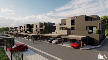 Nouvelle construction de plusieurs résidences avec appartement de 1-2 chambres à vendre dans le village de Grosbous.

L'Immobilière de l'Attert vous propose l'appartement nr 4 (Lot 4) d'une surface utile de +/- 79,90 m² situé au 1er étage :

- hall d'entrée avec coin vestiaire
- séjour / salle à manger avec coin cuisine de 26,4m² avec sortie sur terrasse de 21,4 m²
- wc séparé
- débarras
- 2 chambres à coucher de 13,7 et 12,1 m²
- salle de douche.

L'appartement dispose d'une cave de 6,9m².

Emplacements / carports disponible au prix de 45 000€ htva.

Les prix indiqués s'entendent hors TVA.

Pour plus d'informations ou pour visiter cette propriété, contactez-nous au +352 23 62 90 20 ou sur immo@immoaida.lu

Consultez nos biens sur www.immoaida.lu