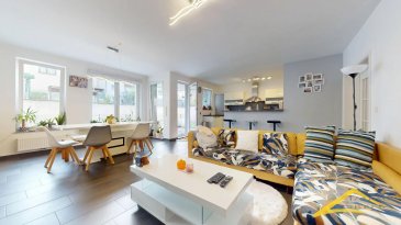 Votre agence IMMO LORENA de Pétange, partenaire de la CHAMBRE IMMOBILIERE DE Luxembourg a choisi pour vous un MAGNIFIQUE APPARTEMENT REZ DE JARDIN de 2 chambres à vendre, idéalement situé à PETANGE, d'une superficie totale de 93 m2 habitables, à proximité des transports en commun et de toutes commodités.

Composition du bien :
Votre agence IMMO LORENA de Pétange, partenaire de la CHAMBRE IMMOBILIERE DE Luxembourg a choisi pour vous un MAGNIFIQUE APPARTEMENT REZ DE JARDIN de 2 chambres à vendre, idéalement situé à PETANGE, d'une superficie totale de 93 m2 habitables, à proximité des transports en commun et de toutes commodités.

Composition du bien :

- Un Hall d'entrée d'une superficie de 11,51 m2
- Un magnifique double Living ouvert vers la cuisine toute équipée faisant un total de 43,40 m2 donnant accès à la terrasse de 7,42 m2 et son jardin privatif d'environ 67 m2 avec une bonne orientation.
- Deux chambres donnant accès à la deuxième terrasse :
- 14,81 m2
- 13,44 m2
- La deuxième terrasse de 13,14 m2:
- Une salle de bain de 4,86 m2 avec douche
- Un WC séparé de 1,11 m2 

TOTAL DE M2 HABITABLES: 93 m2

CARACTERISTIQUES DE L'APPARTEMENT:
- Résidence construite en 2014
- Double vitrage
- Une cave privative.
- Buanderie commune
- L'appartement dispose d'un jardin privatif avec une bonne exposition 
- Un emplacement intérieur privatif

CONCLUSION: 
L'APPARTEMENT SE TROUVE DANS UN EXCELLENT ETAT GENERALE. AUCUNS TRAVAUX A PREVOIR
Pas de frais d'agence pour le futur acquéreur

Pour tout contact et plus de renseignant veuillez contacter l'agence Immo Lorena Lux Sarl:
Numéro de l'agence: +352 50 93 32
Joanna RICKAL: +352 621 36 56 40
Vitor PIRES: +352 691 761 110

L'agence ImmoLorena est à votre disposition pour toutes vos recherches ainsi que pour vos transactions LOCATIONS ET VENTES au Luxembourg, en France et en Belgique. Nous sommes également ouverts les samedis de 10h à 19h sans interruption.