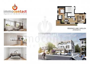 ENGLISH DESCRIPTION BELOW

Magnifique Résidence LIANG composée de 4 appartements de haut standing allant de 1 à 3 chambres à coucher. 

Située dans une rue calme en face de la pharmacie.

Cette résidence répond aux nouvelles normes énergétiques, et propose des appartements avec de grandes terrasses.
 
La construction sera réalisée par une société au Grand-Duché du Luxembourg ayant  une expérience depuis plus de 20 ans.

Chaque logements disposent d’une grande cave et d’une buanderie privative.

Appartement à partir 67.51 m2 pour 702 000€ Tva 3%

Parking intérieur au prix de 40 492,41€
Parking extérieur au prix de 29 449,03€

Prix affichés TVA 3%.

Pour plus de renseignements, contactez-nous au 26 311 992 ou par e-mail sur info@immocontact.lu.

-------------------------------------------------------<br />ENGLISH DESCRIPTION

Magnificent LIANG Residence composed of 4 high standing apartments from 1 to 3 bedrooms. 

Located in a quiet street in front of the pharmacy.

This residence meets the new energy standards, and offers apartments with large terraces.
 
The construction will be carried out by a company in the Grand Duchy of Luxembourg with more than 20 years of experience.

Each apartment has a large cellar and a private laundry room.

Apartment from 67.51 m2 for 702 000€ Vat 3%.

Indoor parking for 40 492,41€.
Outside parking for 29 449,03€.

Prices shown include 3% VAT.

For more information, contact us at 26 311 992 or by e-mail at info@immocontact.lu.