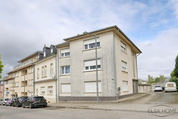 Differdange

Disponible de suite, ce spacieux appartement de 101 m² se situe au sein d'une petite résidence composée uniquement de trois unités. Idéalement placé à proximité de toutes les commodités, il permet un accès à pied aux écoles, commerces et autres facilités essentielles, sans aucun souci de transports.  

Il comprend un hall d'entrée accueillant et spacieux, deux chambres lumineuses et confortables, ainsi qu'un WC séparé. La salle de bain est également présente pour plus de confort. Le salon, très vaste, constitue un espace de détente idéal, tandis que la cuisine séparée, équipée et fonctionnelle, donne accès au balcon.  

En complément, une cave offre un espace de rangement supplémentaire pratique. C'est une résidence idéale pour une famille ou un couple recherchant confort, tranquillité, proximité des commodités et un environnement calme.

Possibilité de louer un garage.

Pour toutes questions ou demandes d'informations, n'hésitez pas à nous contacter, nous serons toujours à votre service.

Agence ELSA'HOME à votre écoute pour la concrétisation de vos projets en toute confiance.

------------------------------------------------------------------------

Differdange

Available immediately, this spacious 101 m² apartment is located within a small residence consisting of only three units. Ideally situated close to all amenities, it offers walking distance to schools, shops, and other essential facilities, with excellent transport links.  

The apartment features a welcoming and spacious entrance hall, two bright and comfortable bedrooms, and a separate WC. The bathroom is also included for added convenience. The large living room provides an ideal space for relaxation, while the separate, fully equipped kitchen gives access to the balcony.  

Additionally, a cellar offers practical extra storage space. This residence is perfect for a family or a couple seeking comfort, tranquility, proximity to amenities, and a peaceful environment.

Parking garage available for rent.

If you have any questions or require further information, please do not hesitate to contact us. We are always at your service.

ELSA'HOME is here to help you bring your projects to fruition with complete confidence.