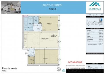 Belardimmo vous propose en plein centre de Thionville dans l'ancienne clinique Sainte-Elisabeth- avenue Georges Clémenceau/rue de Villars à THIONVILLE.

Un programme neuf d'appartements de belle taille de 30 m² à 300 m² répartis sur quatre entrées.

Un immeuble de caractère, entièrement réhabilité, en hypercentre.

Un emplacement exceptionnel face à la principale artère commerçante du centre-ville. Commerces, bureaux, gare, cinéma, théâtre... Vous pouvez laisser votre voiture dans le parking privé de la résidence et tout faire à pied ou à vélo.

Le charme de l'ancien avec le confort du neuf.
En choisissant d'habiter ce beau bâtiment construit en 1908 ou l'immeuble neuf qui le prolonge, c'est l'assurance de vivre dans un lieu atypique. Le cachet historique des vieilles pierres préservé.
Des prestations de haut standing
Une architecture d'exception à Thionville cœur de ville
Un parking réservé à la résidence
Structure neuve
Des façades préservées
Bien-être et confort moderne
Un intérieur très haut de gamme

Spécial investisseur

Unique à Thionville : éligible Loi DE NORMANDIE = réduction d'impôts
Déduisez de vos impôts jusqu'à 21 % du prix de votre appartement*.
S'agissant de travaux de rénovation dans une commune en zone labellisée ORT (Opération de revitalisation des territoires), ce projet est éligible loi De Normandie.

Ce label vous garantit que tous les professionnels intervenants sont certifiés RGE (reconnu garant pour l'environnement).
*Réduction d'impôts (12,18 ou 21%) conditionnée à la mise en location de l'appartement pendant 6,9 ou 12 ans au minimum, à destination de résidence principale, en respectant des plafonds de loyer et de ressources du locataire, voir détails en agence.

Pour plus d'informations contacter Monsieur Kempf David au 00 352 621 631 841 ou par mail david.kempf16@gmail.com

Plus qu'une quarantaine d'appartements disponibles ( voir nos annonce T1/T2/T3/T4) n'hésitez pas! Idéal pour investissement locatif ou résidence principale !