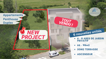 Nouvelle Résidence à Dudelange-Noertzange.

Vente de plusieurs appartements haut de standing (Rez-de-Jardin/ Appartements/ Penthouse/ Duplex), dans un endroit idyllique et verdure sur la route de Noertzange, dans la commune de Dudelange.

Avec l'acquisition d'un de ces appartements, vous recevez un cadre de vie calme, en bénéficiant d'excellentes infrastructures et d'un accès très rapide vers le centre de Luxembourg. 

La situation géographique exceptionnelle de ce bien vous offre une vue dégagée dans la nature et sur le sud du pays (Bergem-Noertzange, Foetz, Schifflange...) et même une vue sur le quartier Luxembourg-Kirchberg depuis les balcons avant.

Notre nouvel projet se trouve dans un quartier très privilégié à Dudelange et est parfaitement adapté à toute personne qui adore vivre proche de toutes commodités tout en profitant de la privacité adaptée dans un cadre de vie hors du commun.

Nous avons toutes les configurations possibles pour tous les budgets et grandeurs. 
Les plans peuvent encore être adaptés :

Appartements rez-de-jardin disponibles :

- 66- 98m2
- Jardin privatif (500 à 700 m2 de terrain privatif)
- Balcons/terrasses
- Ascenseur
- Emplacements intérieurs dans un Sous-sol
- Vente en futur état d'achèvement (VEFA)

Spécificités techniques :
- Ascenseur
- Ventilation contrôlée double flux
- Chauffage au sol
- Châssis PVC Triple vitrage
- Stores électriques
- Finitions haut de gamme
- Emplacements intérieurs

De nombreuses options et possibilités de personnalisation de l'intérieur sont offertes pour chaque logement afin de permettre à chacun de définir l'ambiance, les couleurs ou encore les matériaux qui correspondent à ses envies.
Des modifications et choix des matériaux sont possibles.

L'ensemble de ces paramètres sont définis dans le cahier des charges de la construction, selon le type de logement envisagé. 

Prix exacts et cahier des charges sur demande.

Nous construisons avec des entreprises solvables !
Pas de risque de faillite !
Pas de risque de retard !

Les résidences disposent de tout le confort possible et bénéficient d'une situation exceptionnelle. Elles sont proche de toutes commodités, non loin des axes de circulation routier, proche des transports publics, proche du centre commercial, et des établissements scolaires dont l'école primaire Boudersberg à 200m.  La situation géographique est calme et largement verdurée.

Acheter du neuf c'est avoir la garantie et la tranquillité pour des années.

Nous sommes, en permanence, à la recherche de nouveaux biens à vendre (terrains, maisons, appartements). 

*Les représentations graphiques sont à titre indicatifs et non contractuelles