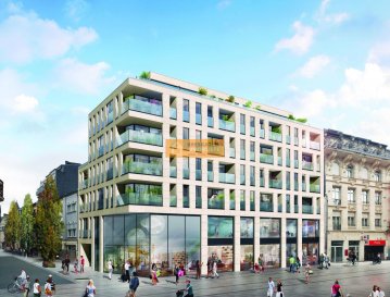 Nouvelle construction d?une  résidence  moderne et lumineuse nommée « L'Adresse », située en plein centre de la Ville d'Esch/Alzette, dans la rue de l'Alzette en pleine zone piétonne.

Bel appartement (L06) de 115,63 m2   2 terrasses (48,44m2   7,37m2), situé au 2ième étage.

L'appartement dispose de :
Hall d'entrée, grand living/salle à manger avec accès à la grande terrasse, cuisine, débarras/buanderie, 3 chambres à coucher, 1 salle de bain, 1 salle de douche, dressing, 1 WC séparé, terrasse et 1 cave.

Le prix affiché est TVA 3% inclus.

Emplacements disponible au prix de 73.500 euros 17%TVA.

L'immeuble dispose de 6 étages,  compte 2 surfaces commerciales en rez-de-chaussée, 7 locaux pour professions libérales au premier étage et 29 appartements et studios répartis sur les autres étages. La résidence dispose également d?un parking souterrain avec en tout 41 emplacements.

Ref agence :179