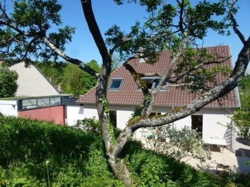 EXCLUSIVITE,  NANCY-OUEST,  RARE,  SECTEUR TRES RESIDENTIEL  ET PRISE, HAUT DE CHEVRE, ENTRE PONEY CLUB ET PARC DE LA CURE D’AIR, ENVIRONNEMENT PRESERVE, VERDOYANT ET CALME,  IMPORTANTE MAISON FAMILIALE INDEPENDANTE DE 228M2   HABITABLES SUR PARCELLE DE 1 300 M2. 

LA MAISON ANCIENNE SE PROLONGE PAR UNE LUMINEUSE EXTENSION MODERNE VITREE DE 62 M2, TOUT USAGE POSSIBLE, A CE JOUR, BUREAUX PROFESSIONNELS D'ARCHITECTE. 
L' ENTREE DE L'EXTENSION EST INDEPENDANTE ET EGALEMENT OUVERTE SUR LES PIECES DE VIE DE LA MAISON D'ORIGINE. 
BEL ESPACE SUPPLEMENTAIRE LIBRE.
CHARME DE L’ANCIEN ET MODERNITE SE COTOIENT.

LUMINEUSE MAISON COSSUE AVEC SA BELLE ENTREE DESSERVANT UNE CHAMBRE, OU BUREAU, UNE SALLE DE BAINS, WC ; EN ENFILADE, CUISINE MEUBLEE ET EQUIPEE, SALLE À MANGER ET SALON  AVEC CHEMINEE.
PIECES DE VIE EN ACCES DIRECT TERRASSE ET TRES BEAU GRAND  JARDIN DE CHARME, CLOS ET  ARBORE EN SURPLOMB SANS VIS À VIS.   

A l’ETAGE, 3 CHAMBRES, DONT UNE AVEC  SALLE D’EAU, 2 WC, DRESSING, MEZZANINE.
SOUS-SOL COMPLET CAVE, BUANDERIE, CHAUFFERIE, GARAGE 2VL.
TOITURE, FACADE,  ISOLATION COTE EST, CHAUDIERE GAZ RECENTS.

LIBRE DE SUITE.
CONTACTER AGENCE PASCALE LOUIS IMMOBILIER AU 06 07 25 76 74