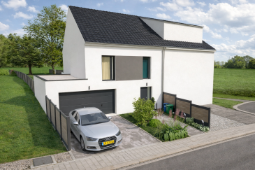 Vente Maison libre de 3 côtés à Oberkorn

Surface Brute : +/- 195 m²  
Adresse : 12, Rue Rattemen, Oberkorn (commune de Differdange)  

Située dans un cadre exceptionnel en bordure de forêt et au cœur d'une zone verte, cette maison mitoyenne vous offre une qualité de vie incomparable. Exposée plein sud et nichée dans une rue sans issue, elle combine tranquillité et proximité avec les commodités de Differdange.

Disposition de la maison :

Rez-de-chaussée :  

Entrée accueillante de +/- 9.57 m².  
Living et cuisine ouverte de +/- 54.35 m² avec accès à une terrasse généreuse de +/- 26,24 m².  
WC séparé.  
Double garage  

1er Étage :  

Quatre chambres à coucher :  
Chambre 1 : +/- 11,50 m².  
Chambre 2 : +/- 15.68 m².  
Suite parentale : +/- 16.31 m² avec salle de douche privative.  
Salle de bain équipée d'une double vasque, baignoire, et douche.  
WC séparé.  

Ce bien est une rare opportunité dans un environnement paisible, alliant confort et fonctionnalité. La possibilité d'aménagements supplémentaires un sous-sol complet en fait le choix idéal pour ceux qui souhaitent personnaliser leur espace de vie.  

Pour plus d'informations ou pour organiser une visite, n'hésitez pas à nous contacter. Cette maison est prête à devenir votre nouveau foyer !

Prix indiqué est TVA 3% inclus, sous réserve de l'éligibilité de votre dossier auprès de l'administration de l'enregistrement et de la TVA.
